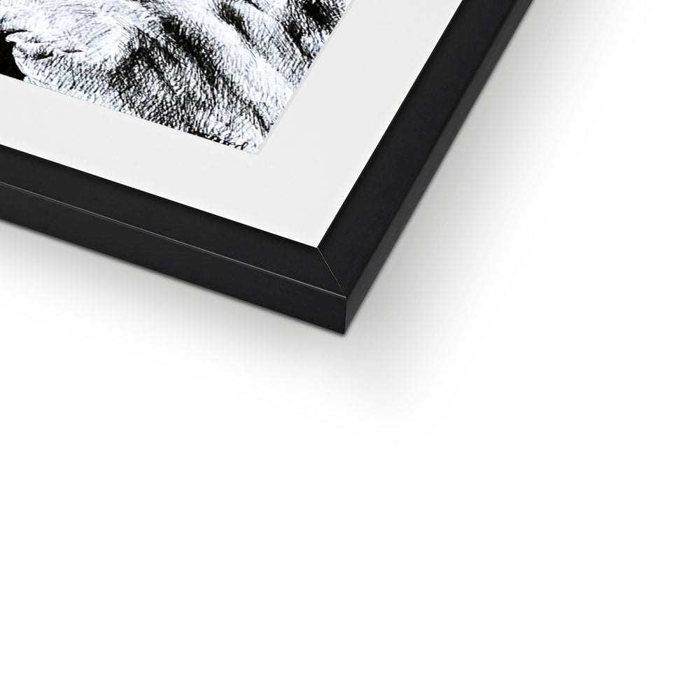 MALCOLM X Framed & Mounted Print