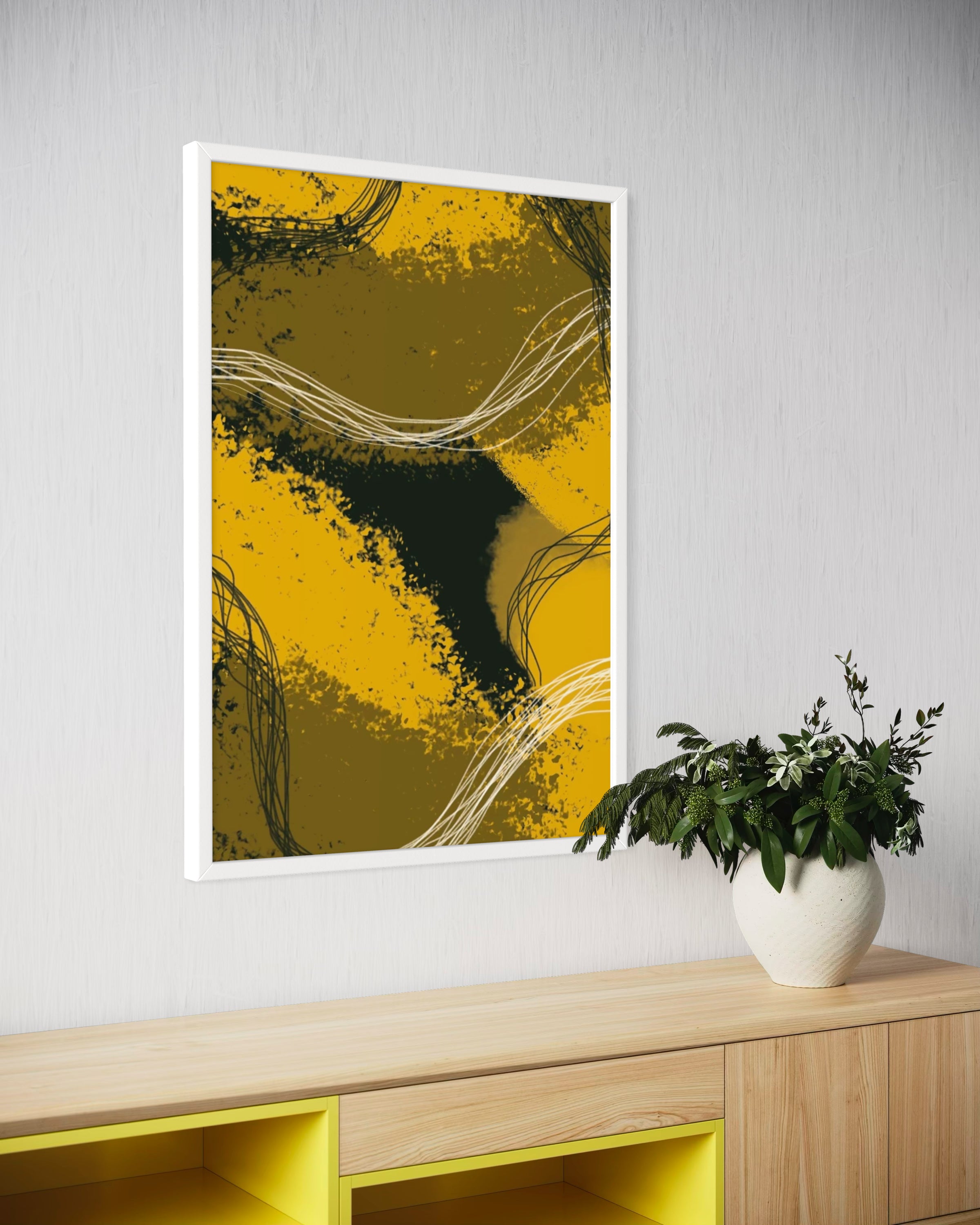 BUMBLE FRAMED PRINT