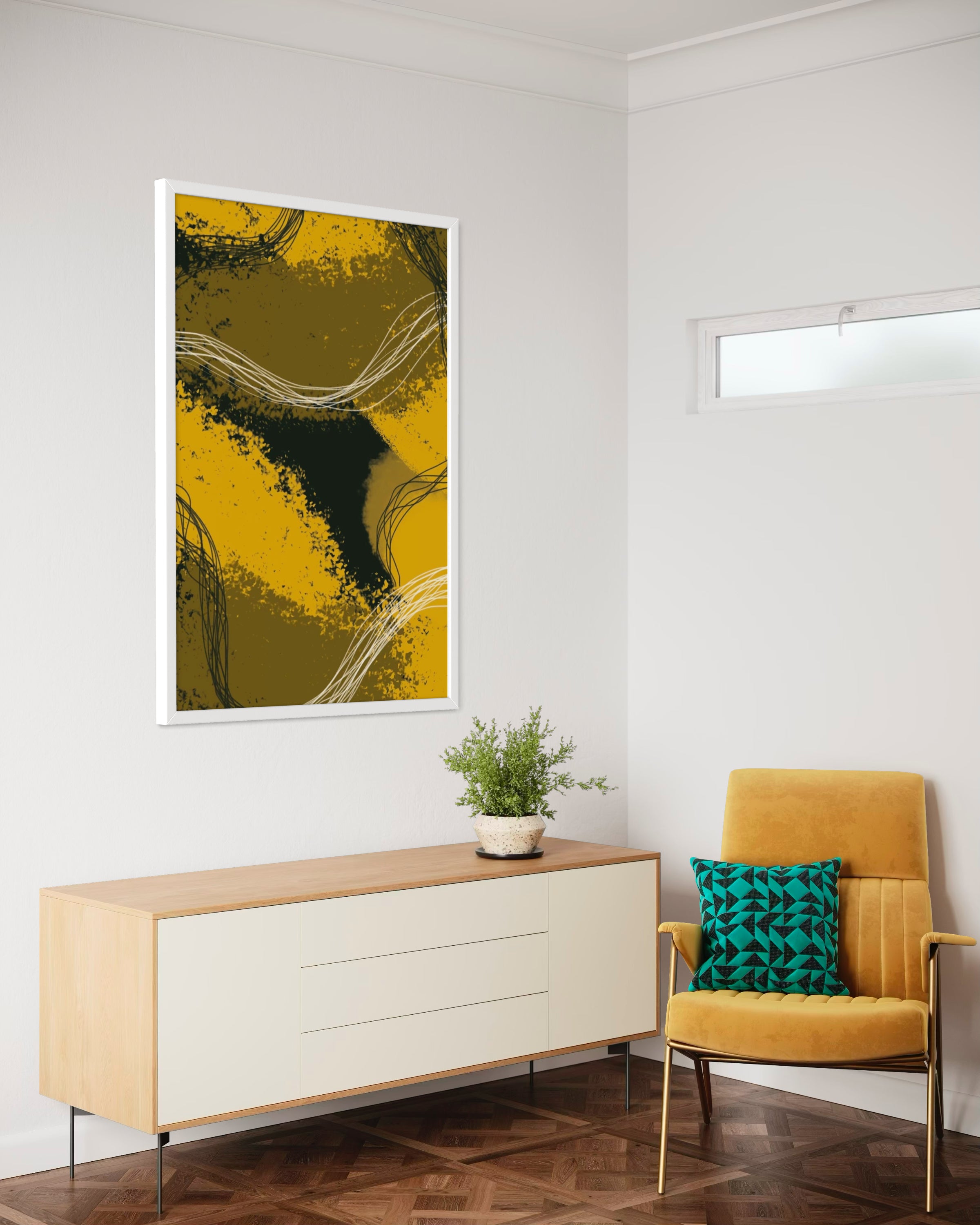 BUMBLE FRAMED PRINT