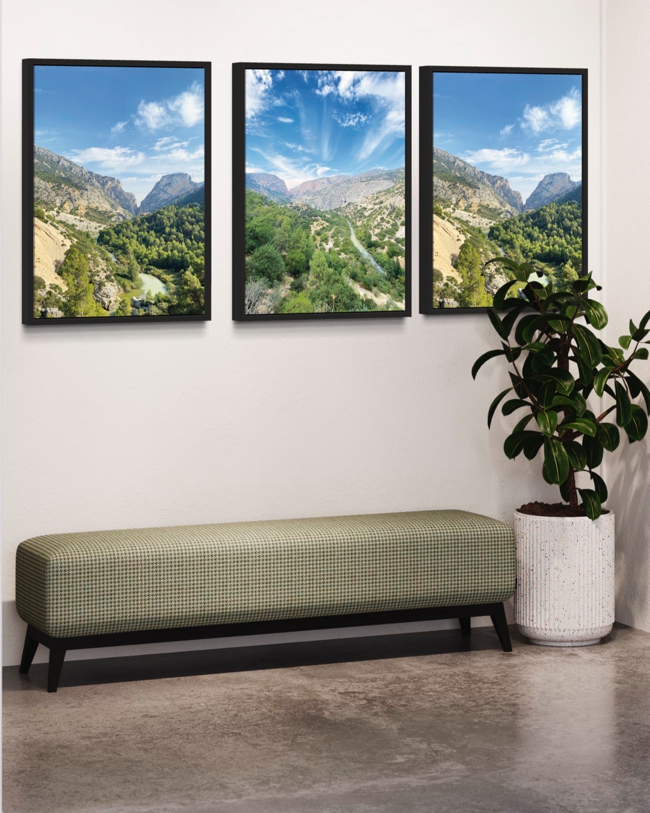 INTO THE WILDERNESS FRAMED CANVAS