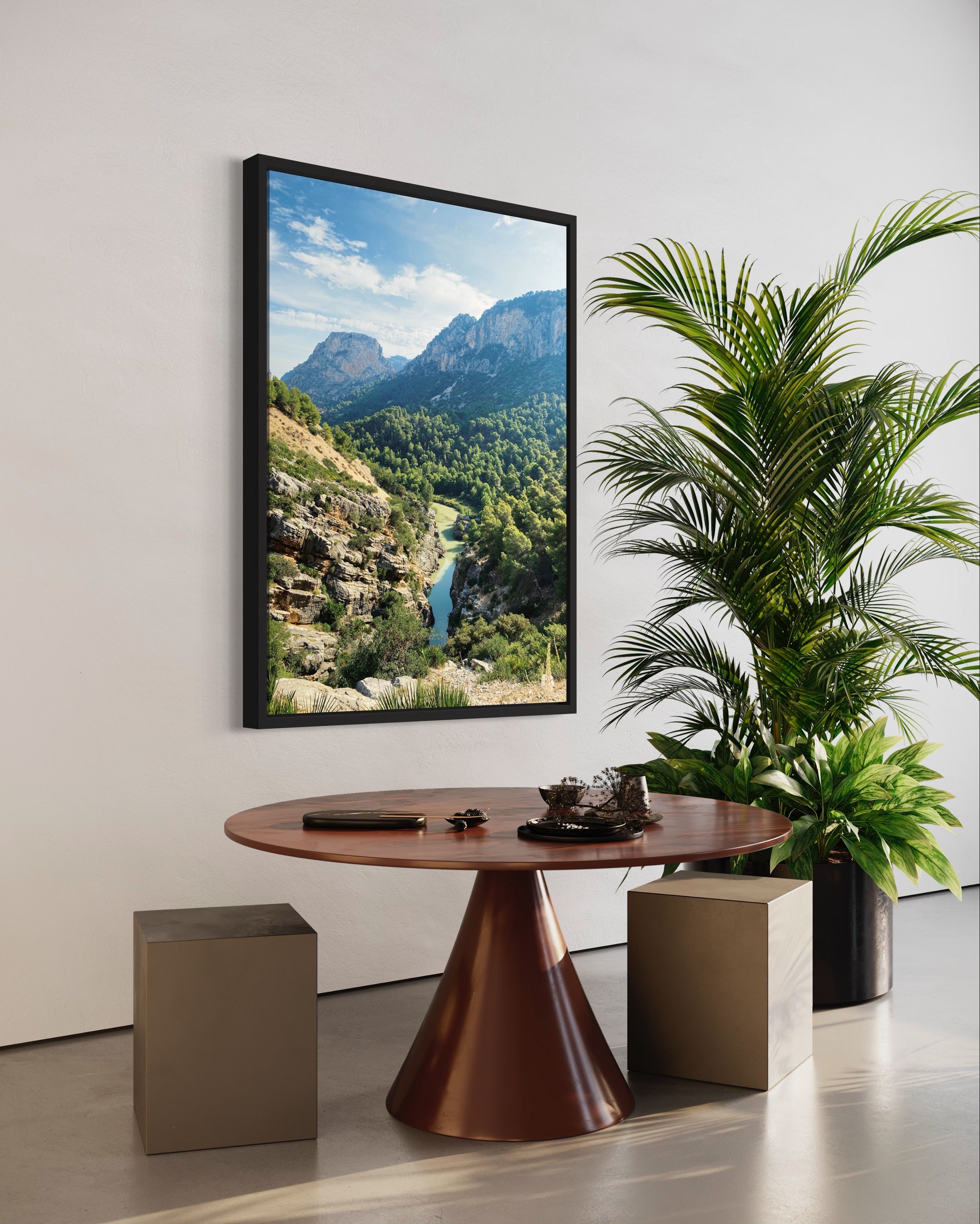 DIVINE NATURE FRAMED CANVAS