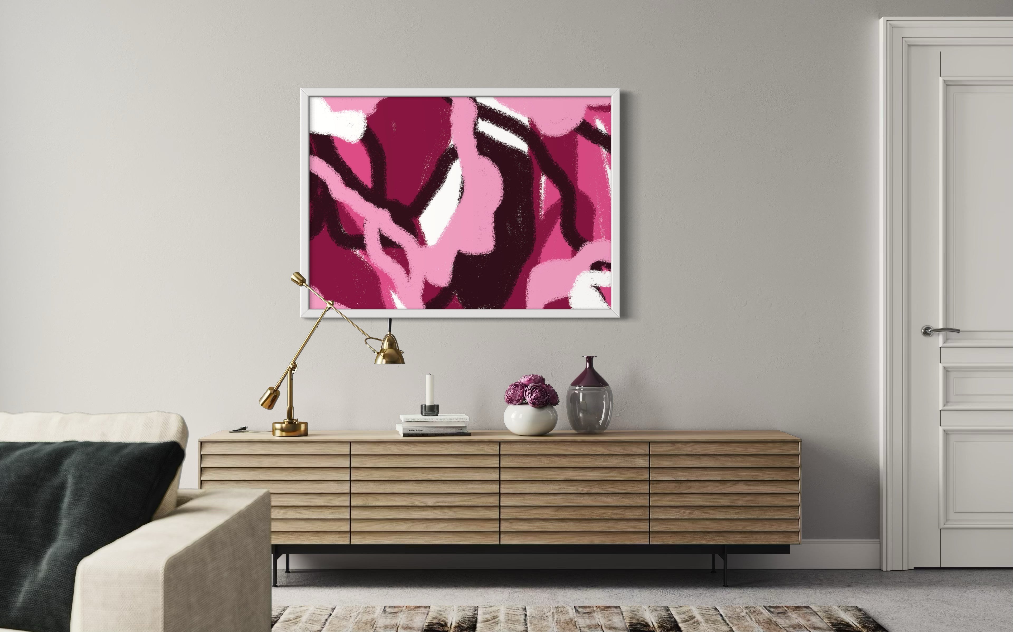 PINK DREAM FRAMED PRINT