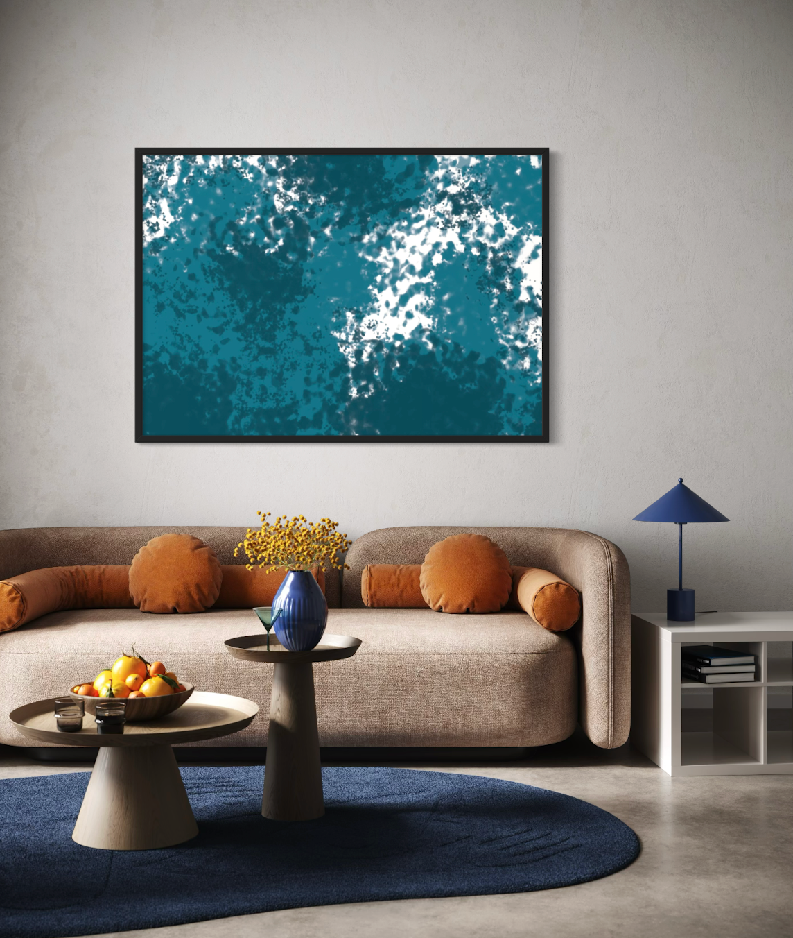BREEZE FRAMED PRINT