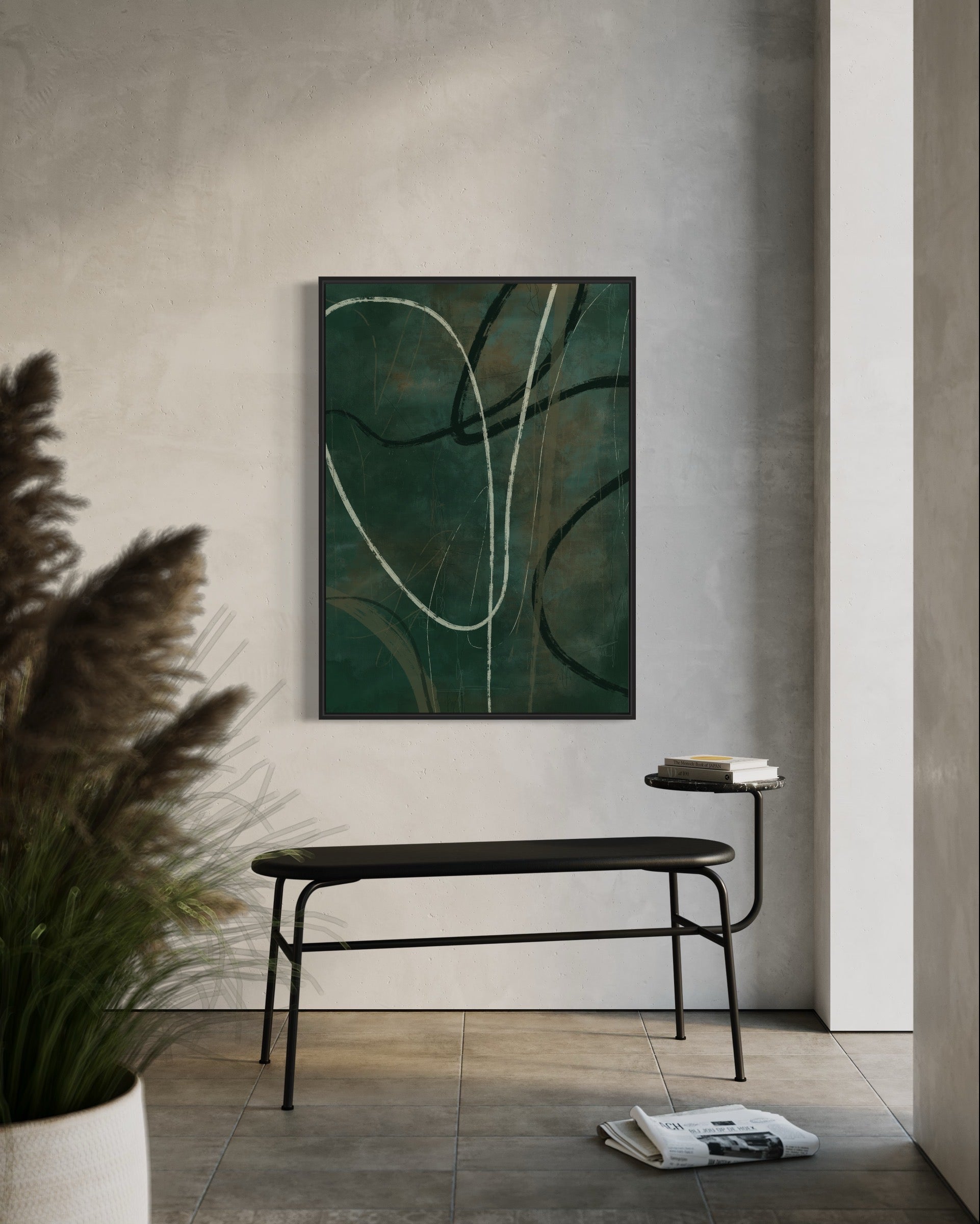 MOSSY GREEN 1 PRINT