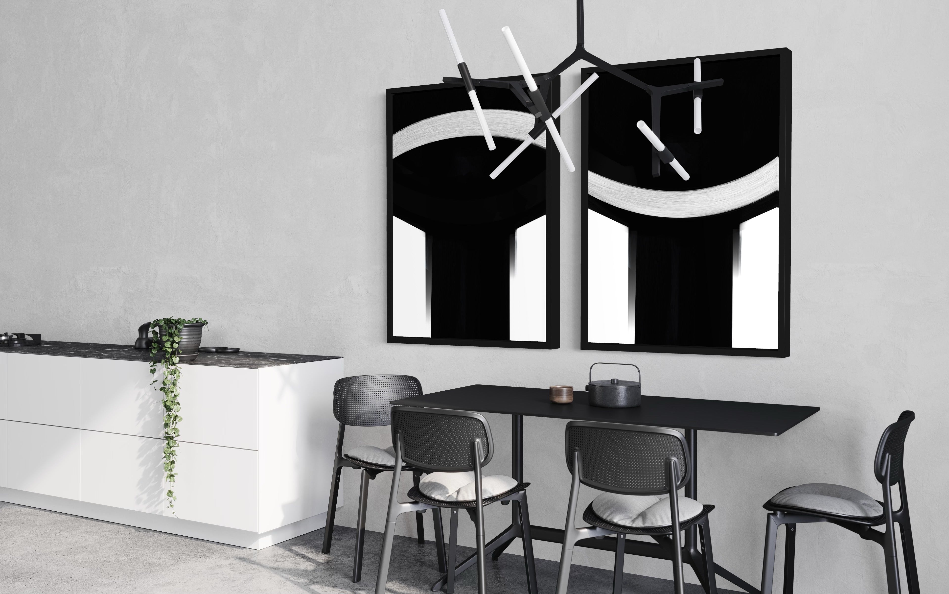 Black and White Prints, Interior Design