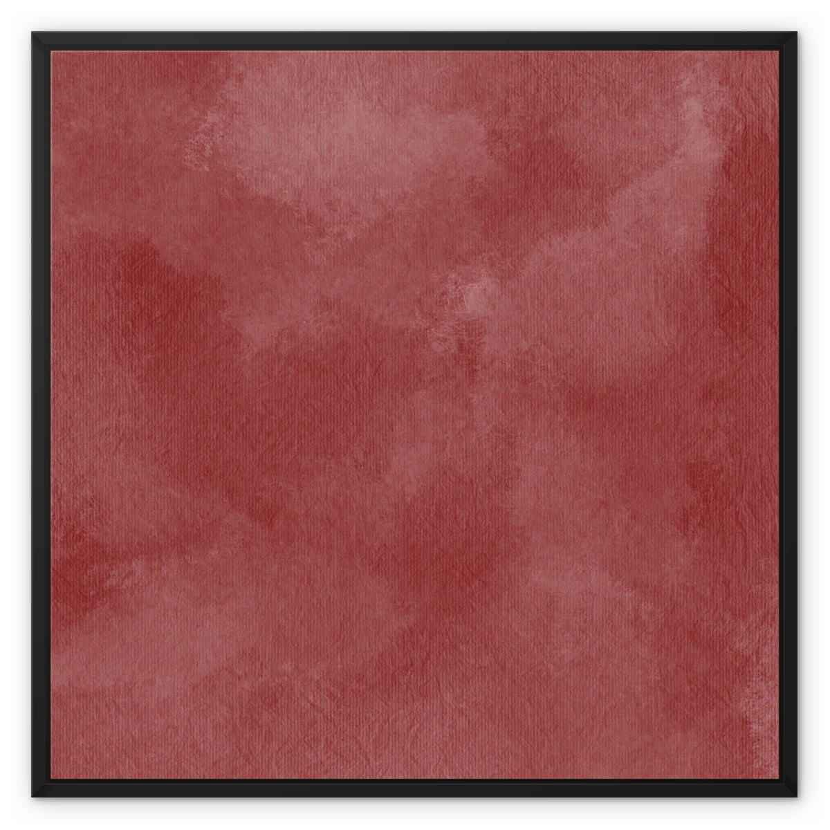 SHADOWED BLOSSOM (SQUARE) FRAMED CANVAS