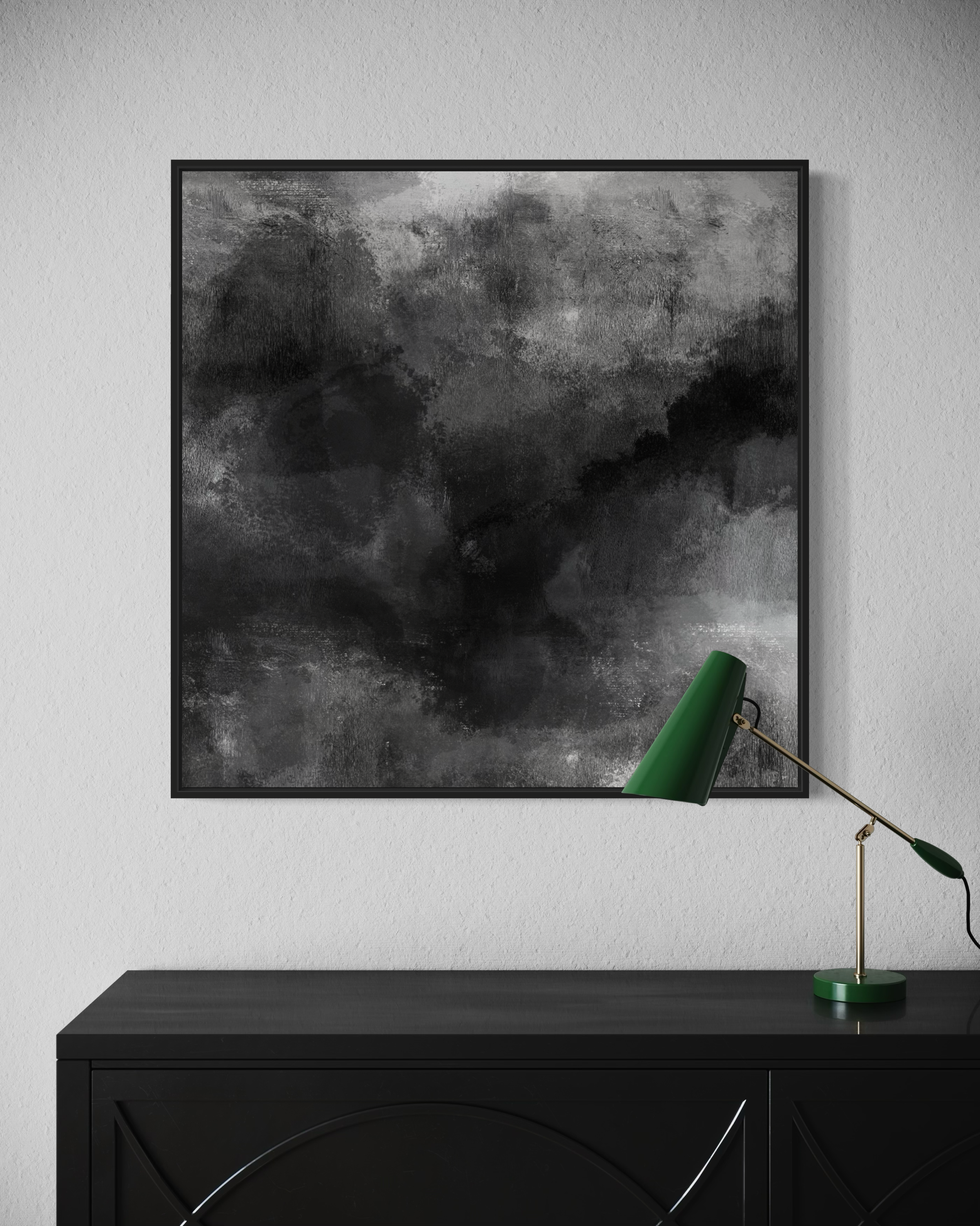 ABYSS (SQUARE) FRAMED CANVAS