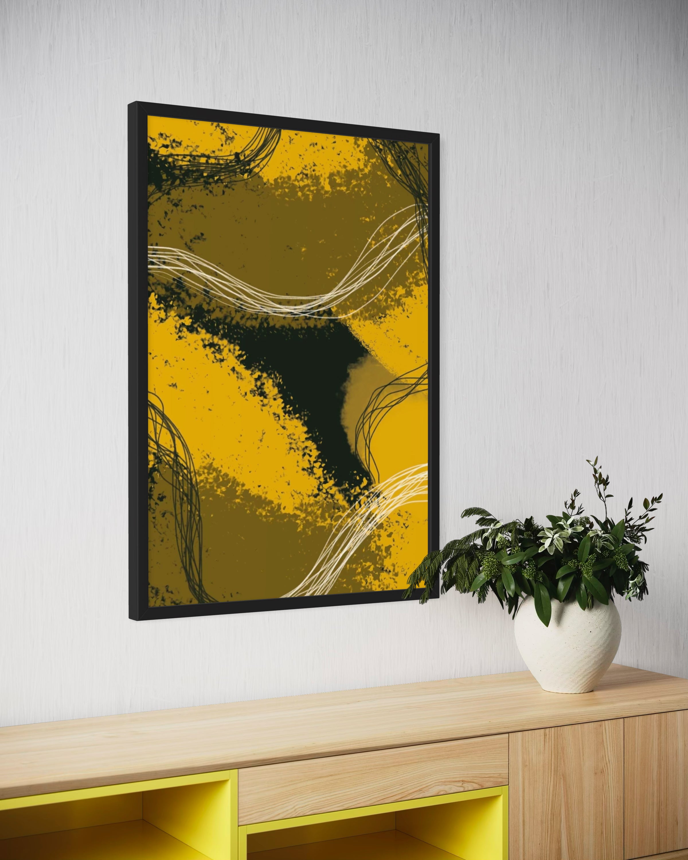 BUMBLE FRAMED PRINT