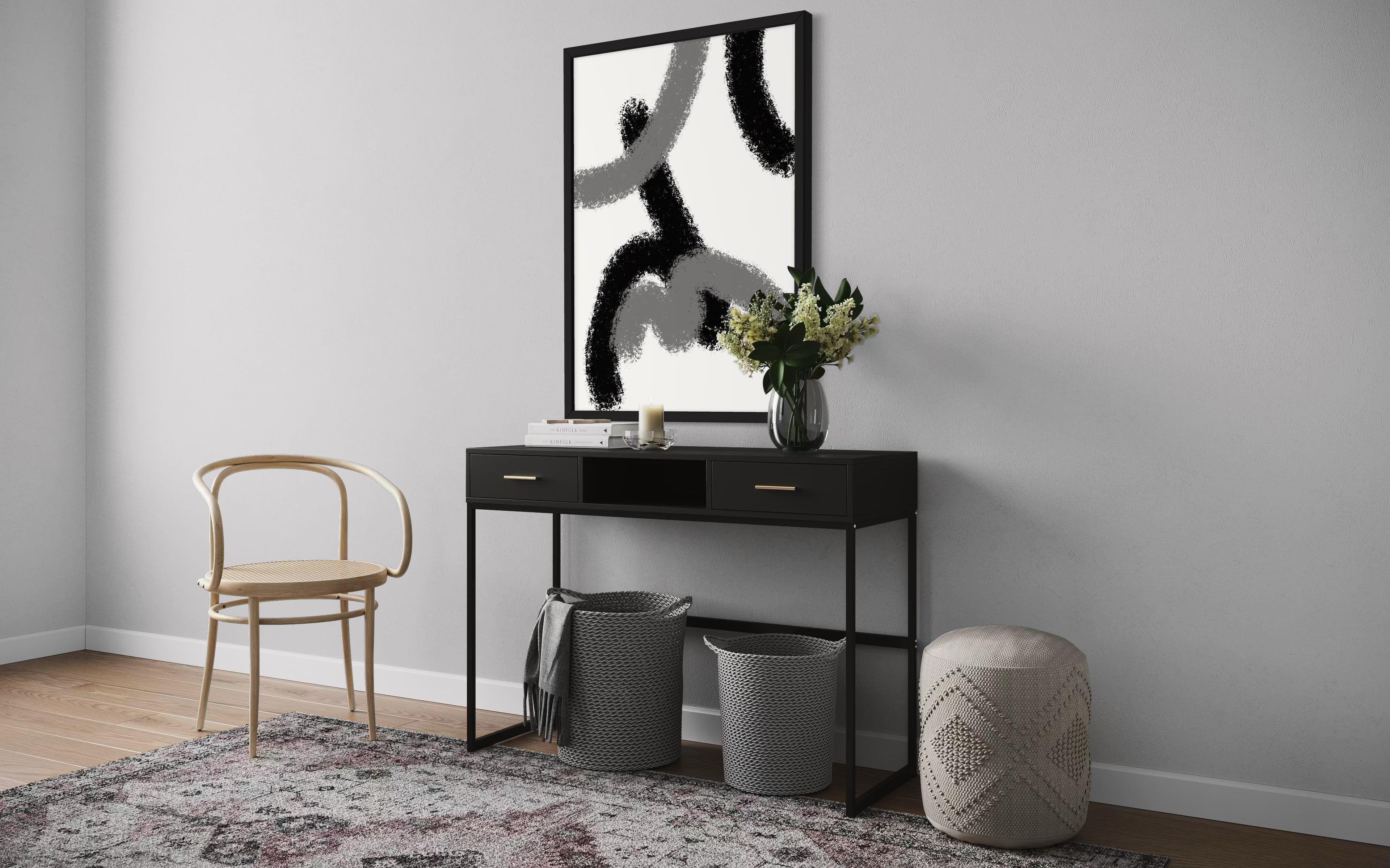 MONO FRAMED PRINT