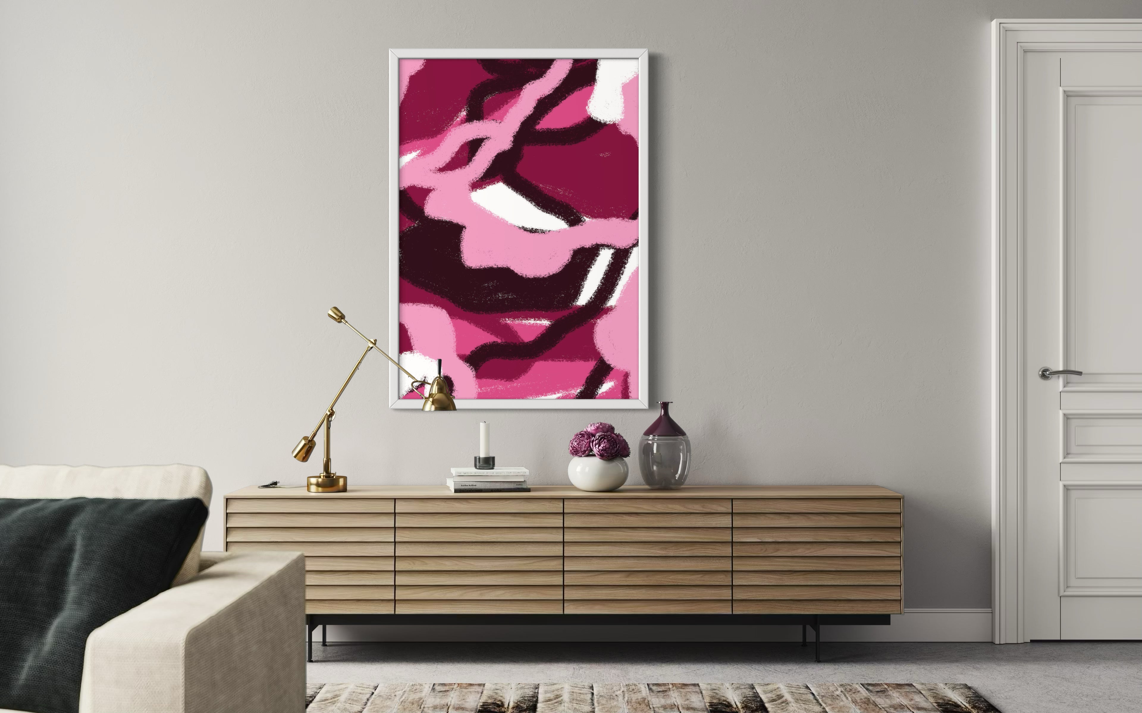 PINK DREAM FRAMED PRINT