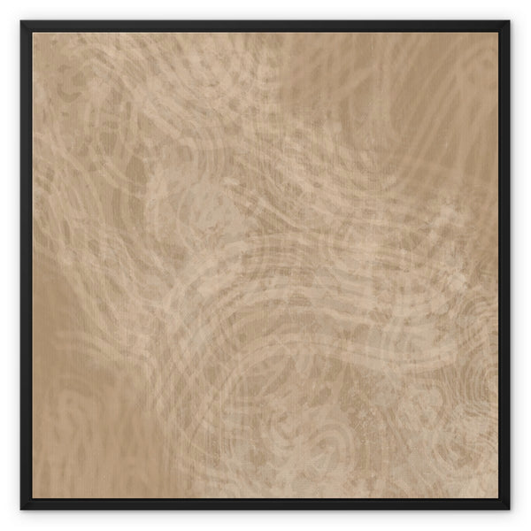 CREMA (SQUARE) FRAMED CANVAS