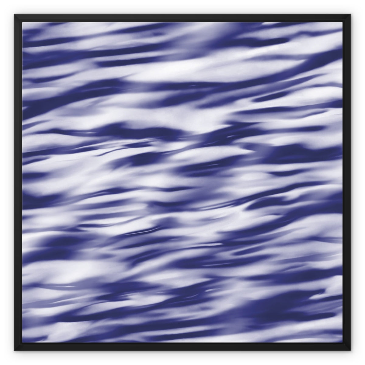 RIPPLE (SQUARE) FRAMED CANVAS